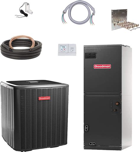 Goodman 4 Ton 16 Seer Ac Straight Cool System Gsx160481 And Aspt49d14 R410a Home