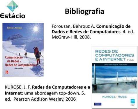 Bibliografia Forouzan Behrouz A Comunicação de Dados e Redes de