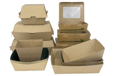 Eco Friendly Hot Food Takeaway Containers Takeaway Packaging