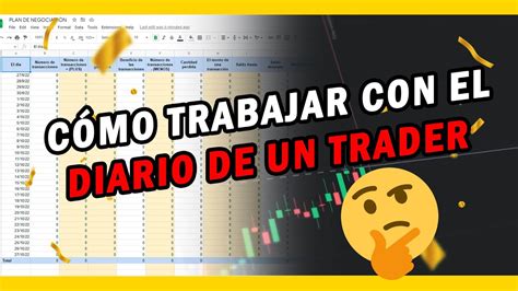 Cómo trabajar con el diario de un trader Instrucción YouTube