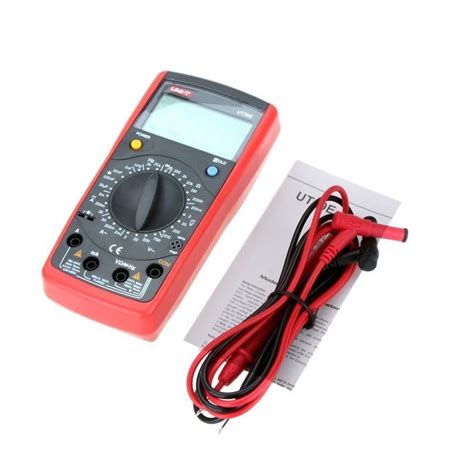 Uni T Ut E Digital Multimeter Ac Dc Volt Ohm Capacitance Temp Hz