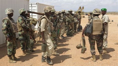 AMISOM troops reinforcement to Bulla Burde - AMISOM