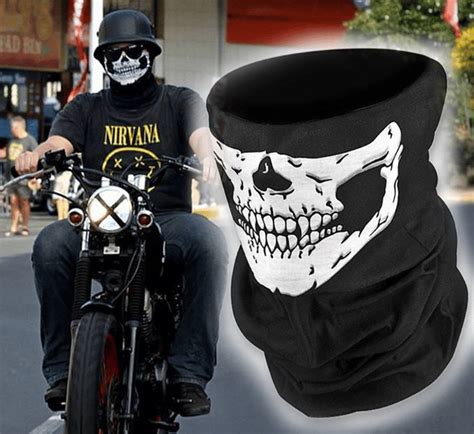 Skull Face Mask Motorcycle