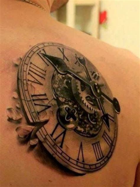 old school clock 4 | Steampunk tattoo, Tattoos, Watch tattoos