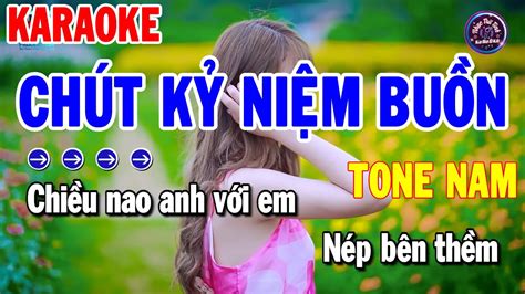 Ch T K Ni M Bu N Karaoke Tone Nam Nh C S Ng Cha Cha Cha D H T Youtube