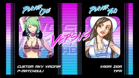 M U G E N Tag Team Battles Virginia P Matchouli Vs Kaori Iida Tifa