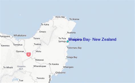 Waipiro Bay New Zealand Tide Station Location Guide