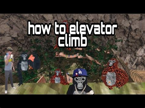 How To Elevator Climb In Gorilla Tag YouTube