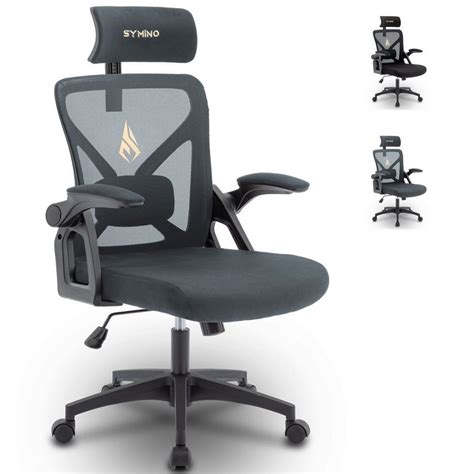 symino Gaming-Stuhl Ergonomischer Gaming-Stuhl, verstellbare Kopfstütze ...