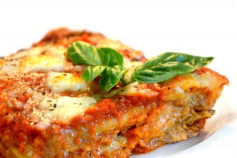 Parmigiana Di Melanzane Nach Original Italienischem Rezept