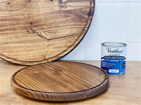 Lazy Susan Charcuterie Board Sawdust Stitches