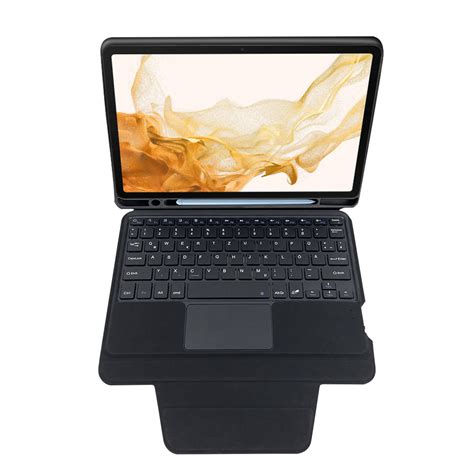 Detachable Back Integrated Wireless Keyboard Tablet Case for Samsung ...