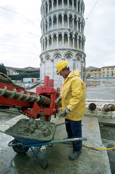 The Leaning Tower of Pisa was once tilting dangerously. Today it’s a ...