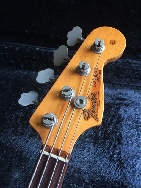 Fender Usa Vintage Jazz Bass Reissue Stack Knob Sunburst