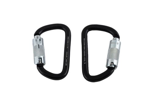 Sl Tech Steel D Shape Stage Lock Carabiner S Curit Landry