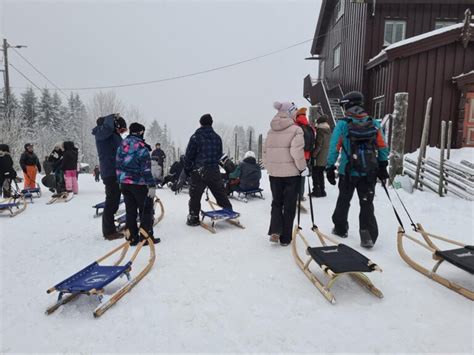 Oslo Toboggan Run Trying Winter Sledding In Oslo Life In Norway