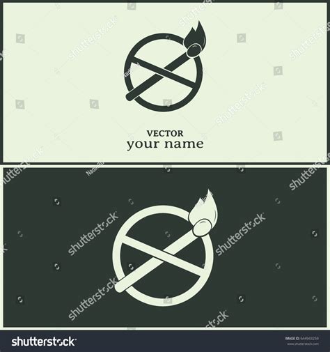 No Naked Flame Warning Sign Vector Stock Vector Royalty Free Shutterstock