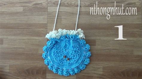 ENG SUB Crochet Bag tutorial Hướng dẫn cách móc túi đeo chéo Mai