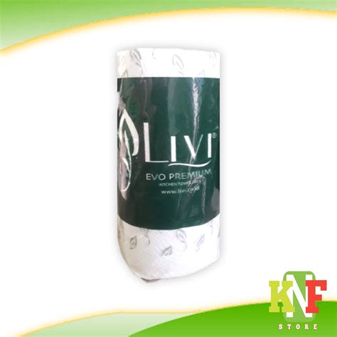 Tissue LIVI EVO Premium Kitchen Roll Towel 200s Tisu Dapur Serap