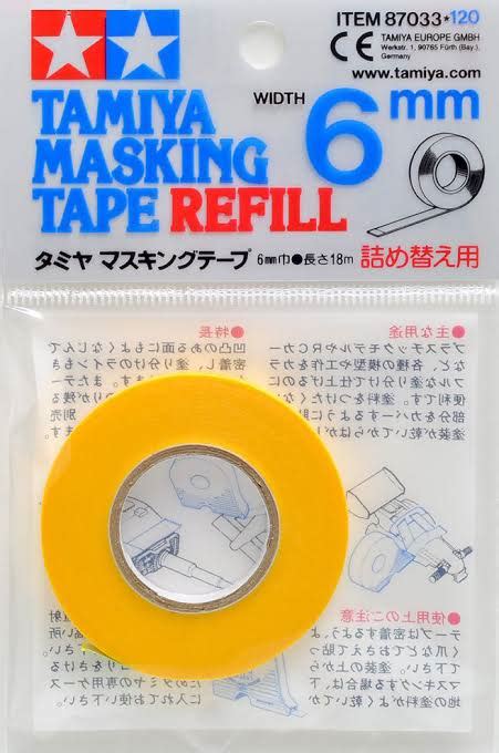 Tamiya 87033 Masking Tape Refill 6mm Tamiyaunderground