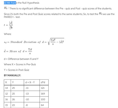 [Solved] Using the steps in hypothesis testing, test the following ...