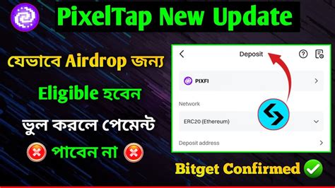 PixelTap Bitget Exchanger Listing PixelTap New Update PixelTap