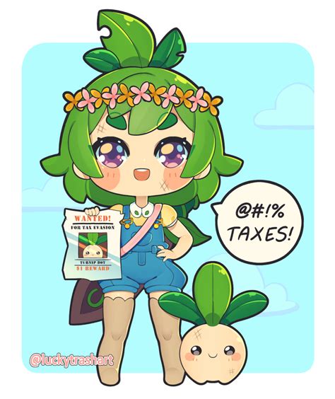 turnip chan and turnip boy from turnip boy commits tax evasion by urluckyimtrash : r/MoeMorphism