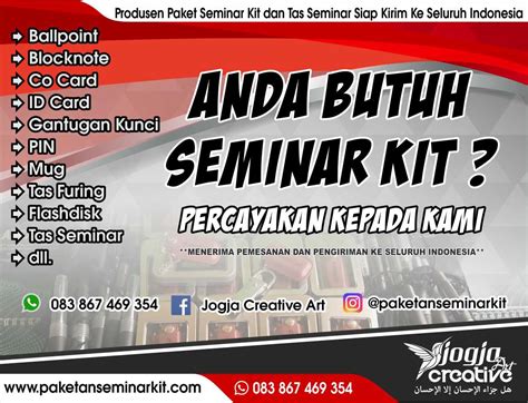 Produsen Paket Seminar Kit Dan Tas Seminar Malang Jawa Timur