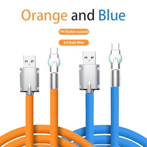 Usb Type C Liquid Silicone W A Super Fast Charging Cable Degree