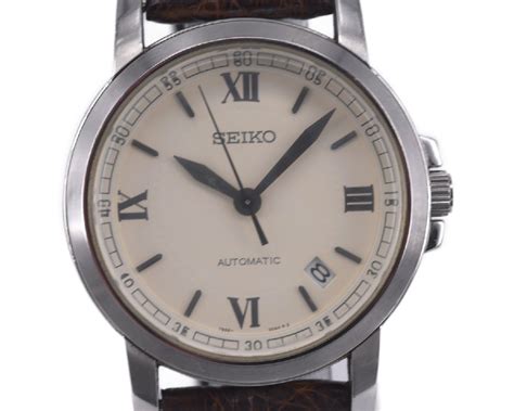 【やや傷や汚れあり】レアモデル 中古品 稼働品【seiko】セイコー 7s35 00a0 メンズ デイト 裏スケルトン 自動巻 中古品の