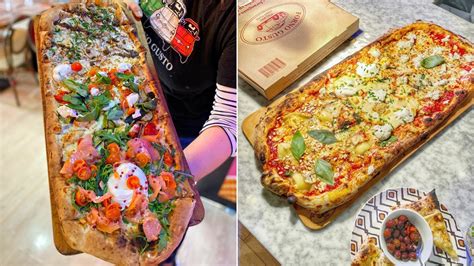 Un Restaurant Italien De Bordeaux Propose Une Pizza Géante De 1kg Le