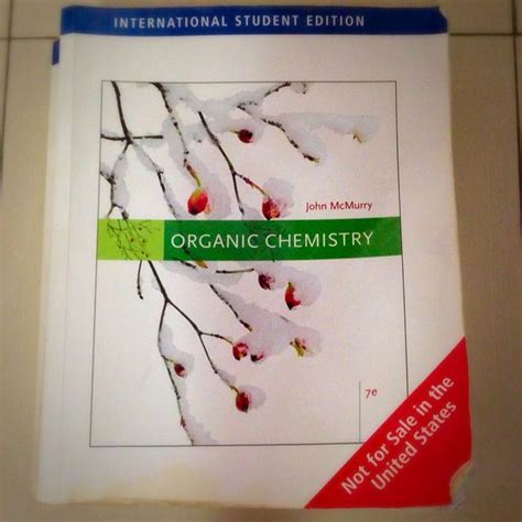 John McMurry Organic Chemistry 7th Edition Hobbies Toys Books