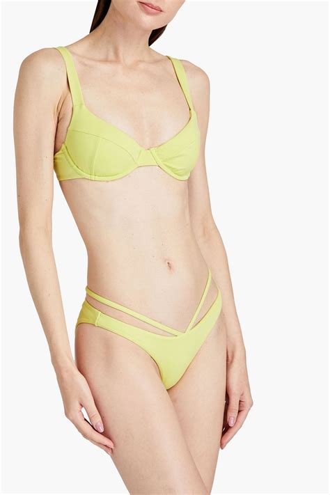 SIMKHAI Lia Underwired Bikini Top THE OUTNET