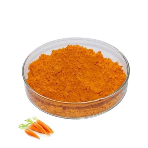 Natural Daucus Carota Extract Powder CAS 7235 40 7 Carrot Beta Carotene