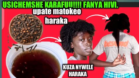 Jinsi Ya Kukuza Kujaza Kurefusha Nywele Asili Haraka Kwa Kutumia Maji