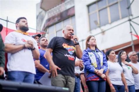 Esto Dijo Diosdado Cabello Durante Movilizaci N En Defensa Del Esequibo