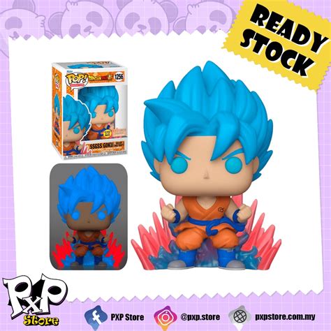 Ready Stock Funko Pop Dragonball Super Ssgss Goku Kaio Ken