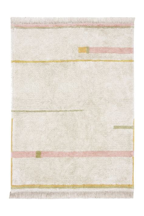 Tapete Lavável Lanes Vintage Nude x cm Lorena Canals Quintal de Madame