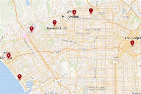 Where To Stay In Los Angeles Best Areas And Hotels With Map And Photos