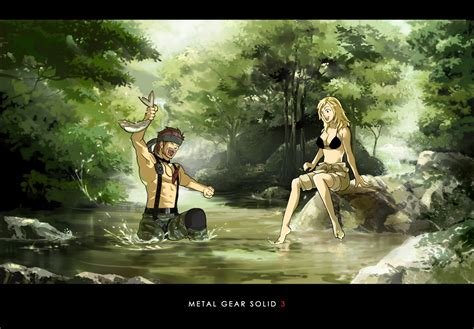 Big Boss Naked Snake And Eva Metal Gear And More Drawn By Hinoe