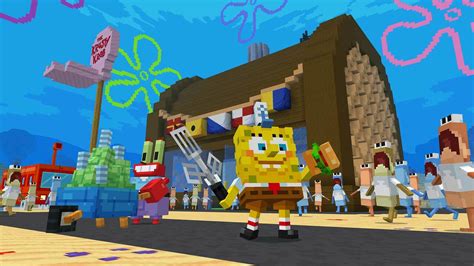 Bikini Bottom Surfs Into Minecraft With The Spongebob Squarepants Dlc Softonic