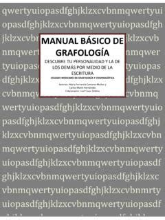 MANUAL BÁSICO DE GRAFOLOGÍA CEFORVIG manual b 193 sico de grafolog