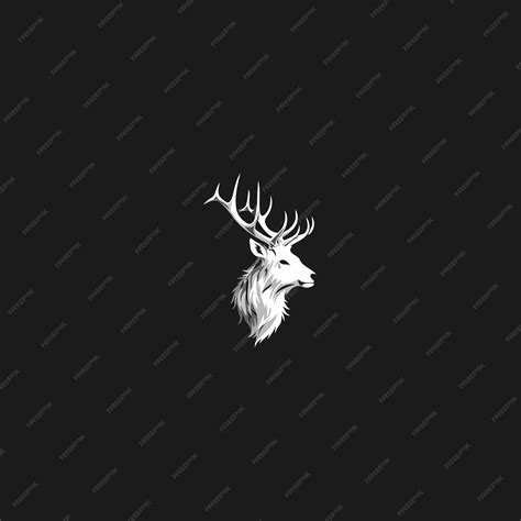 Premium Vector Deer Head Logo Design Vector Illustration