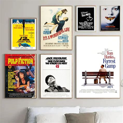 Cl Ssico Filme Pulp Fiction Posters Pintura Canvas O Poderoso Chef O