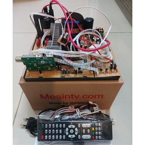 Jual Mesin Tv Tabung Digital Mesintv By Wansonic Shopee