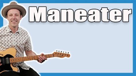 Hall & Oates Maneater Guitar Lesson + Tutorial