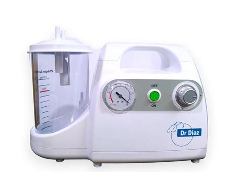 Dr Diaz Portable Suction Machine Unit With Ml Single Jar For