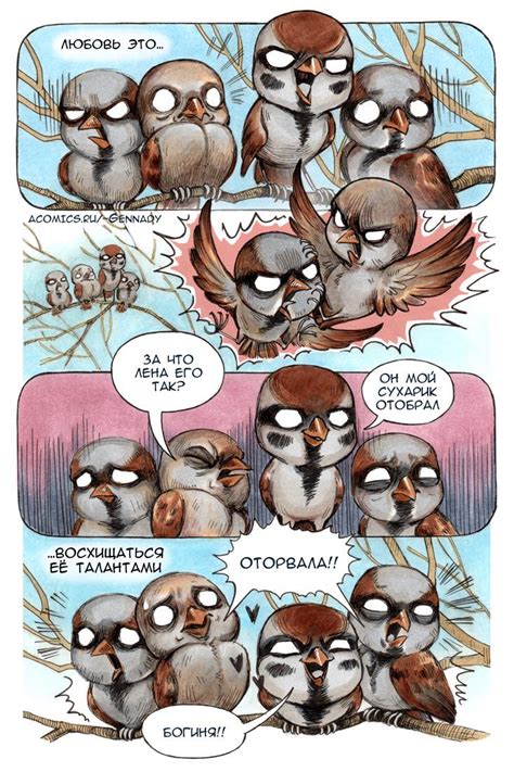 Любовь это (Голубь Геннадий) : r/Pikabu