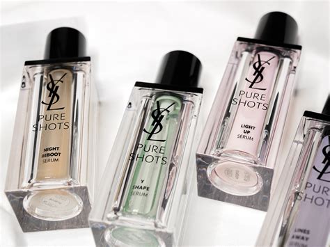 Les sérums Pure Shots de Yves Saint Laurent présentation avis