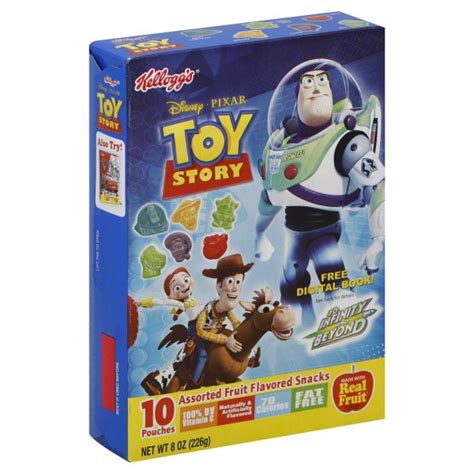 Kellogg's Fruit Snacks Disney Toy Story Assorted Flavors - 10 ct